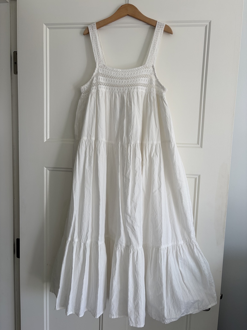 Crochet Cotton Midi Dress
